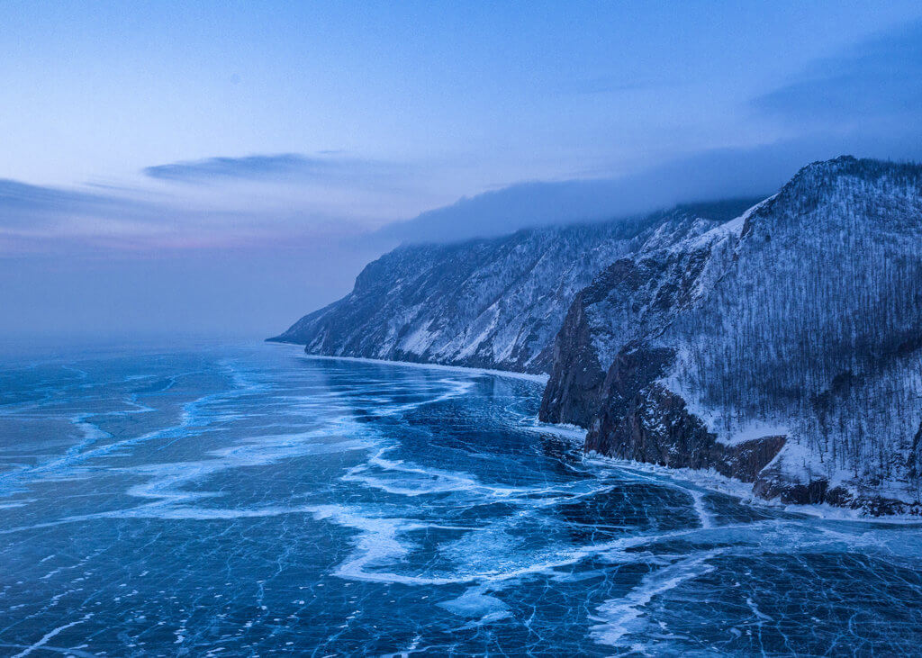 Поход по Байкалу зимой