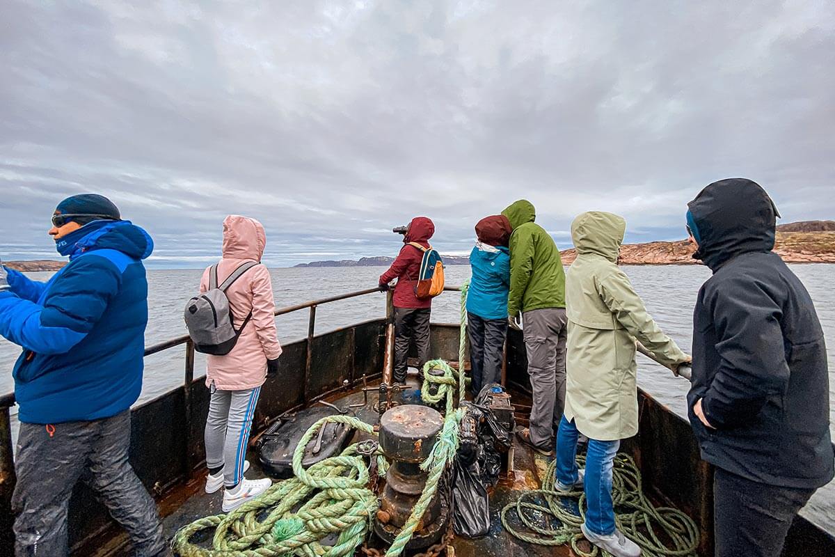 Морская прогулка на поиск китов на Баренцевом море