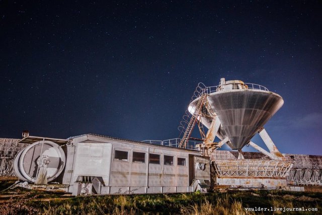 Радиотелескоп ратан-600 в Архызе, объект Специальной астрофизической обсерватории Российской академии наук